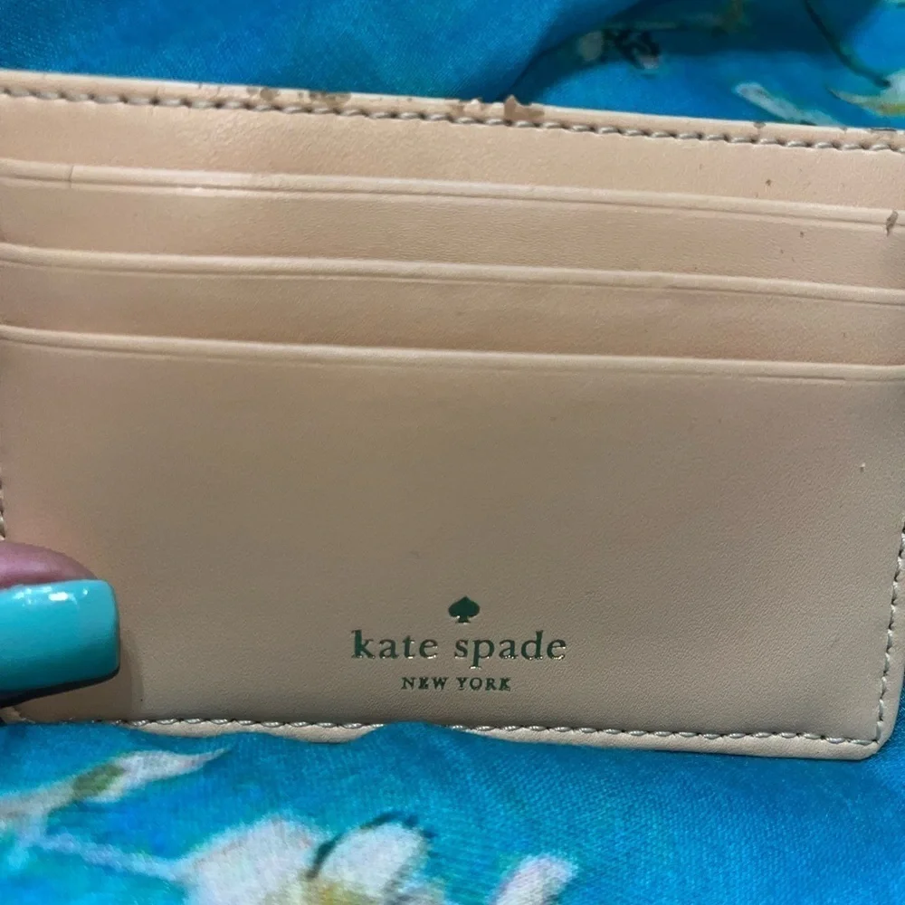 Kate Spade Rose Gold Card Wallet